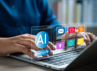 Automated AI trading basics being learned by a new cryptocurrency investor